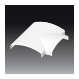 Taposócsatorna T-idom fedél LE80-hoz 20.5mmx 79.5mmx alap+fedél műanyag fényesfehér LE KOPOS